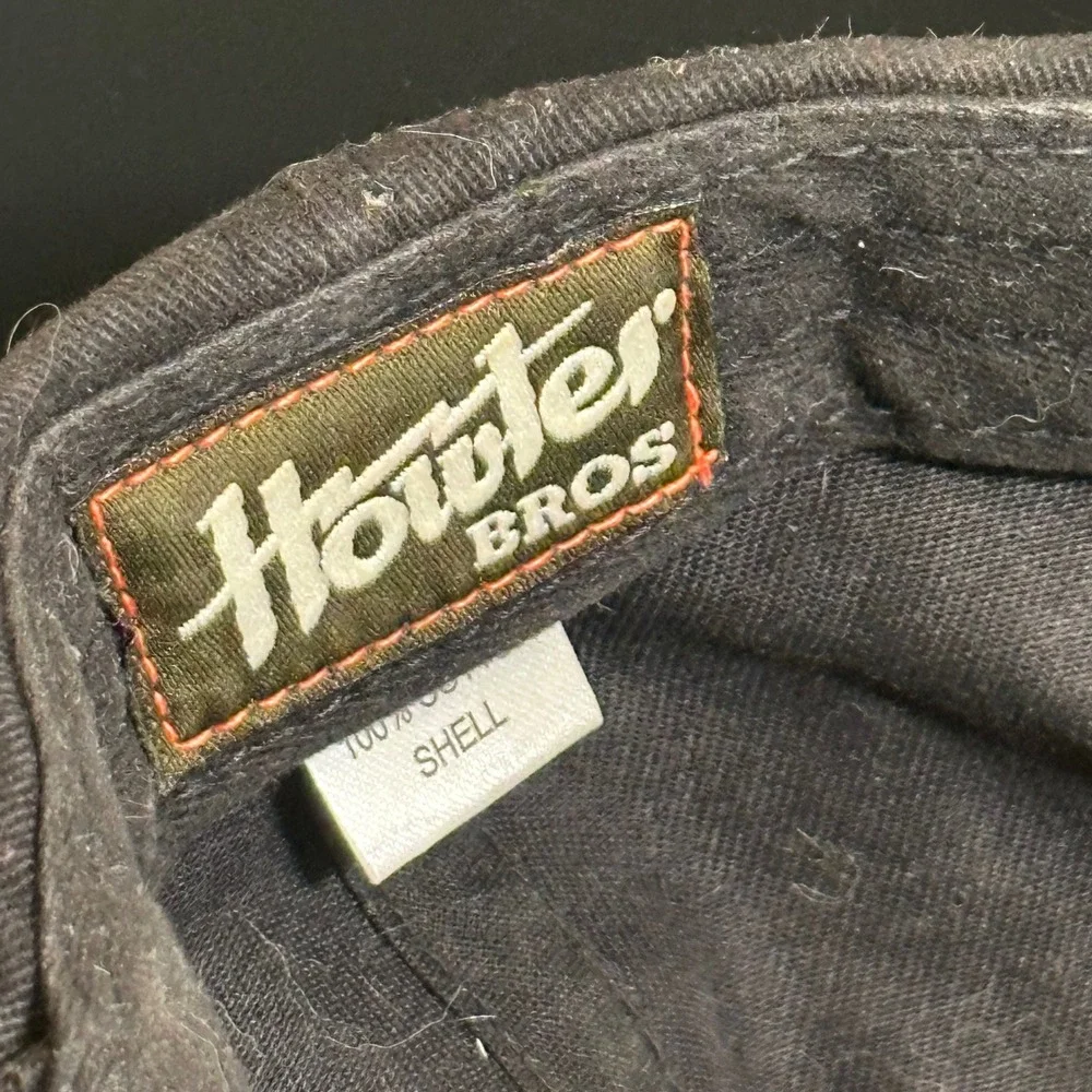 Howler Brothers Black UFO Space Desert Embroidered Snapback Hat Mens Cap